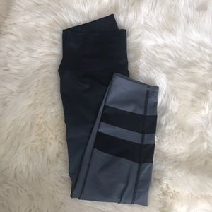 Alo Gray Ombré Leggings